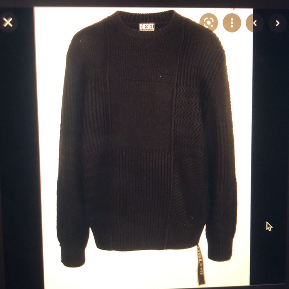 Diesel wool pullover sweater - Picture 2 of 7